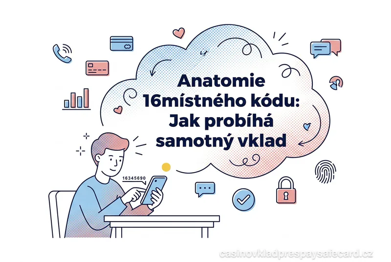 Anatomie 16místného kódu: Jak probíhá samotný vklad