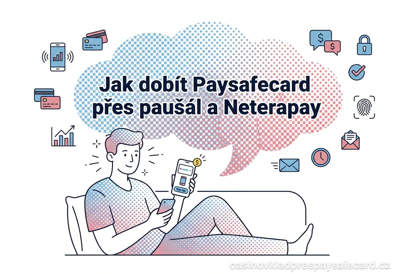 Jak dobít Paysafecard přes paušál a Neterapay